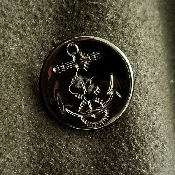 DONATED//DELIA*S pea coat - Picture 5 of 5